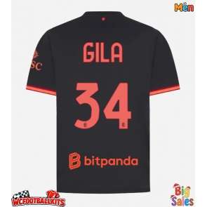 AC Milan Mario Gila #34 Replica Third Stadium Shirt 2026-27 Short Sleeve